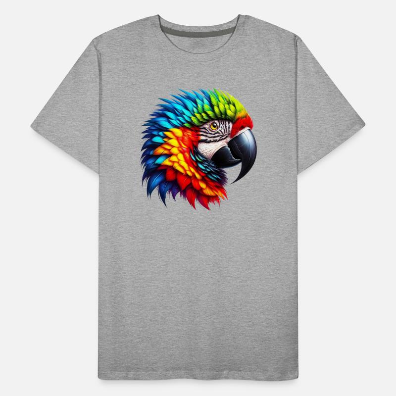 Perroquet T-shirt bio Premium Homme