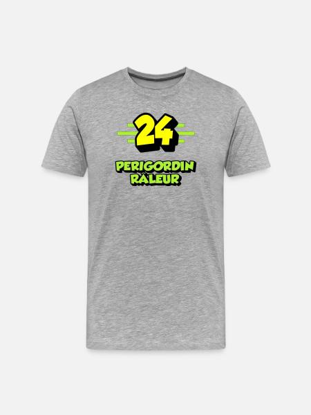 Complaining Périgordin - Men's Premium Organic T-Shirt - heather grey
