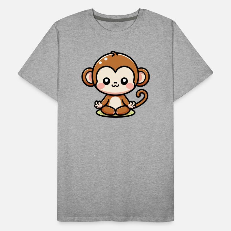 Monkey Men's Premium Organic T-Shirt