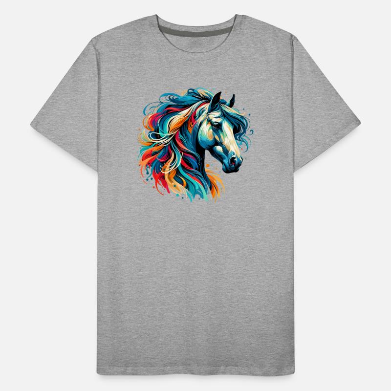 Cheval T-shirt bio Premium Homme