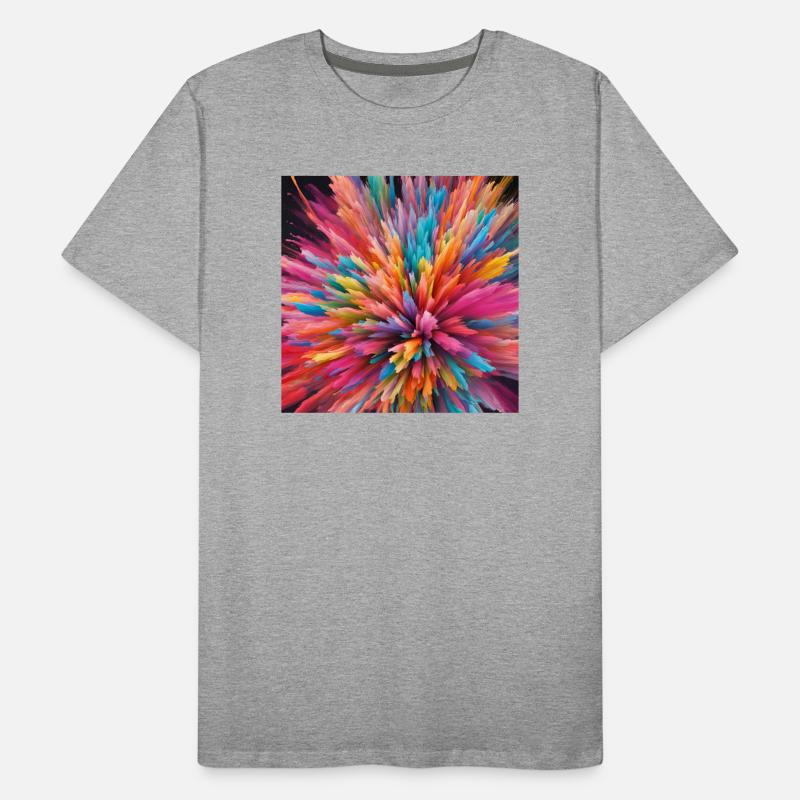 Explosion de couleurs T-shirt bio Premium Homme