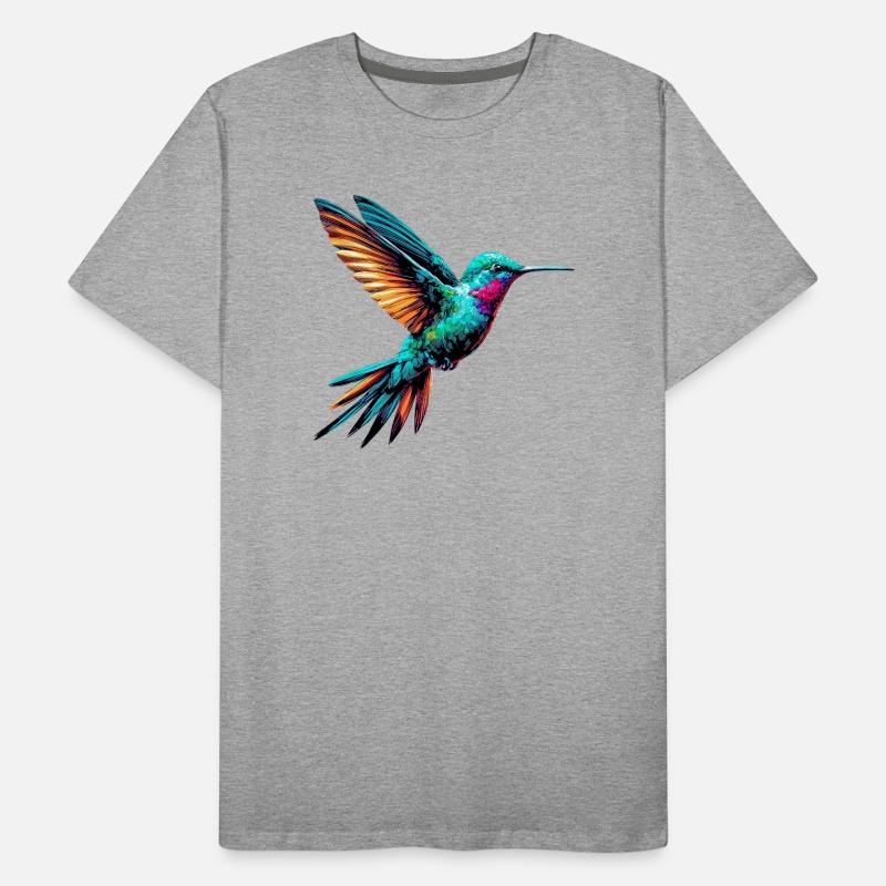 Kolibri Männer Premium Bio T-Shirt