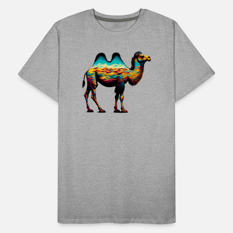 Kamel Männer Premium Bio T-Shirt