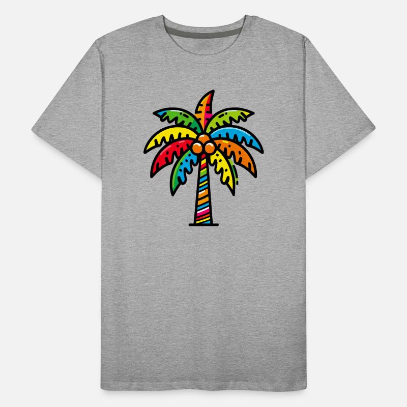 Palm tree Men's Premium Organic T-Shirt