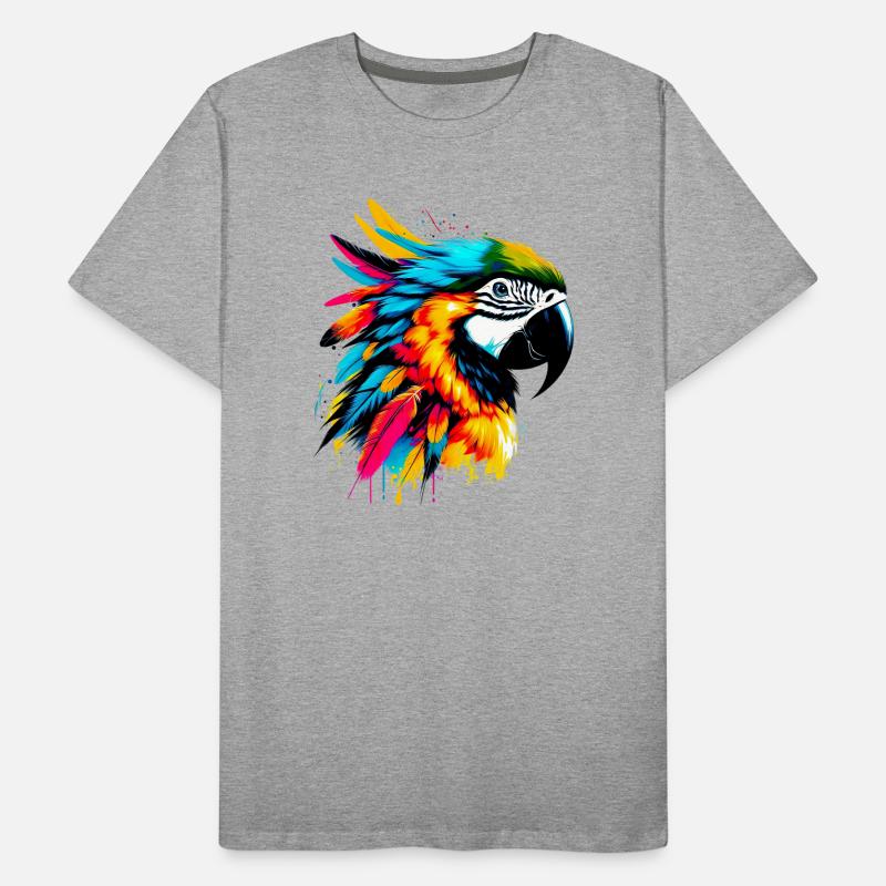 Perroquet T-shirt bio Premium Homme
