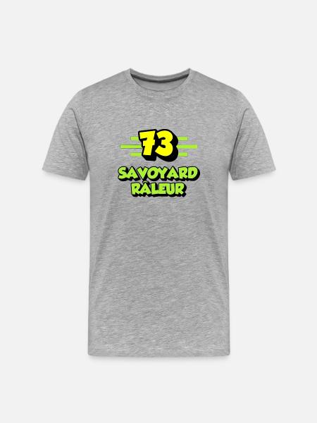 Complaining Savoyard - Men's Premium Organic T-Shirt - heather grey