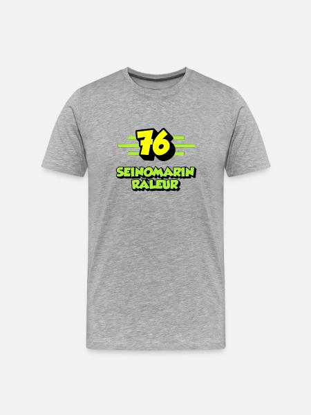 Complaining Seinomarin - Men's Premium Organic T-Shirt - heather grey