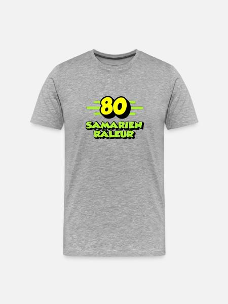 Complaining Samarian - Men's Premium Organic T-Shirt - heather grey