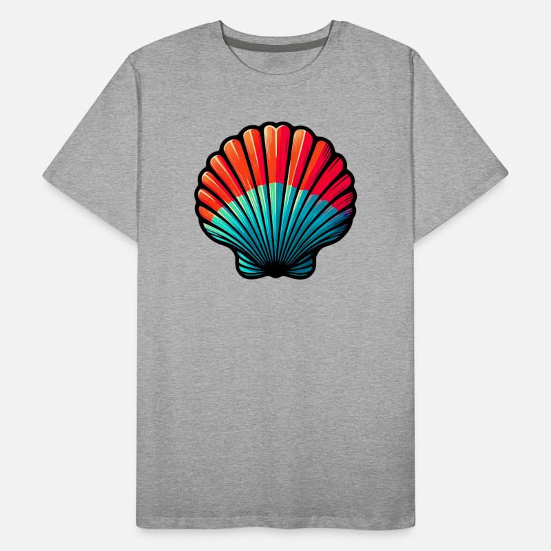 Shell Men's Premium Organic T-Shirt