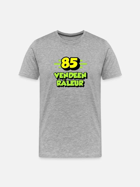 Complaining from the Vendée - Men's Premium Organic T-Shirt - heather grey