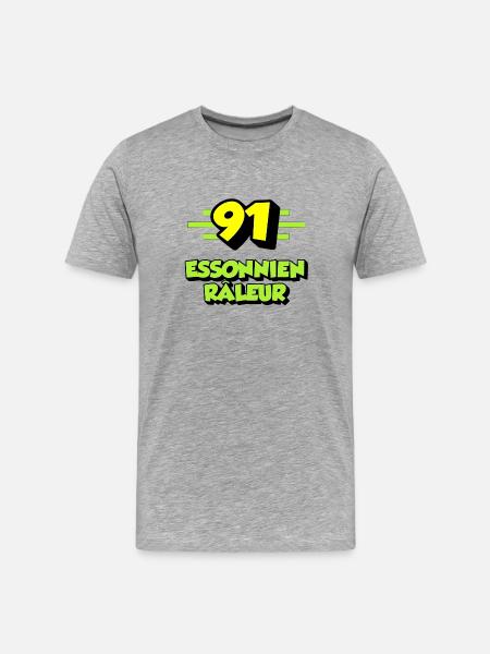 Complaining Essonne - Men's Premium Organic T-Shirt - heather grey