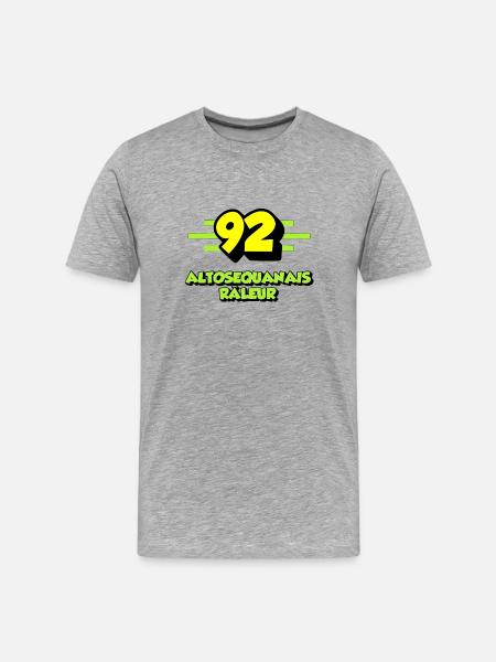Complaining Altosequanese - Men's Premium Organic T-Shirt - heather grey