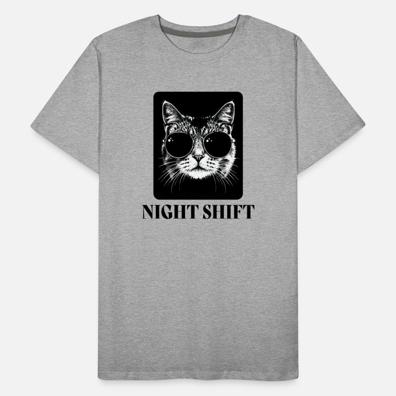 Coole Katze Männer Premium Bio T-Shirt