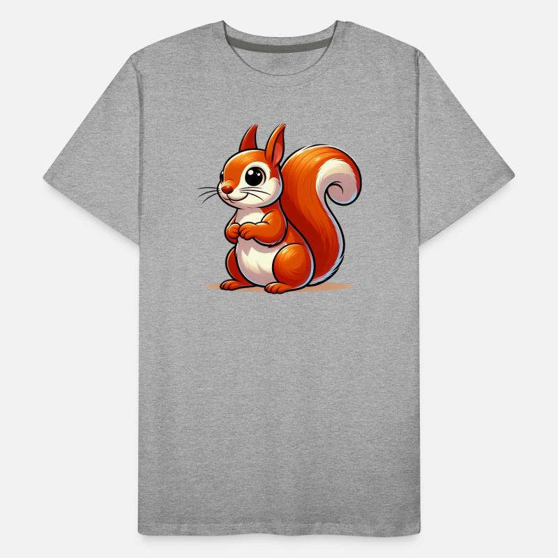 Écureuil T-shirt bio Premium Homme