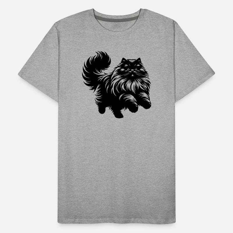 Chat persan - Persan T-shirt bio Premium Homme