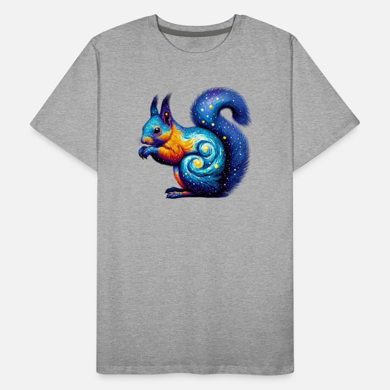 Squirrel Men's Premium Organic T-Shirt