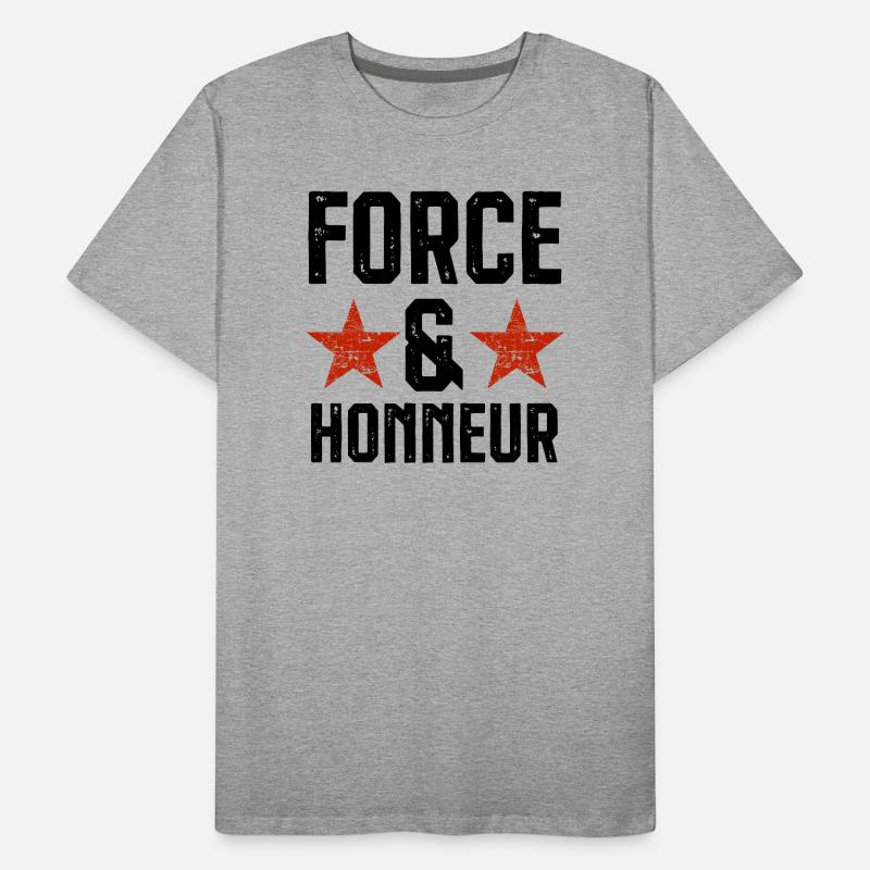 Force et honneur 2 T-shirt bio Premium Homme