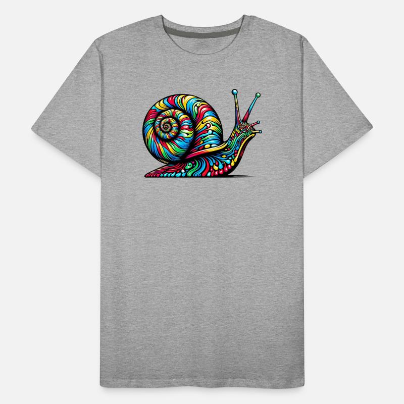 Escargot T-shirt bio Premium Homme