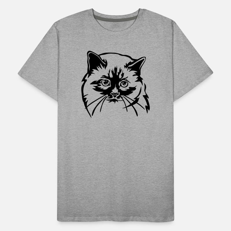 Chat birman T-shirt bio Premium Homme