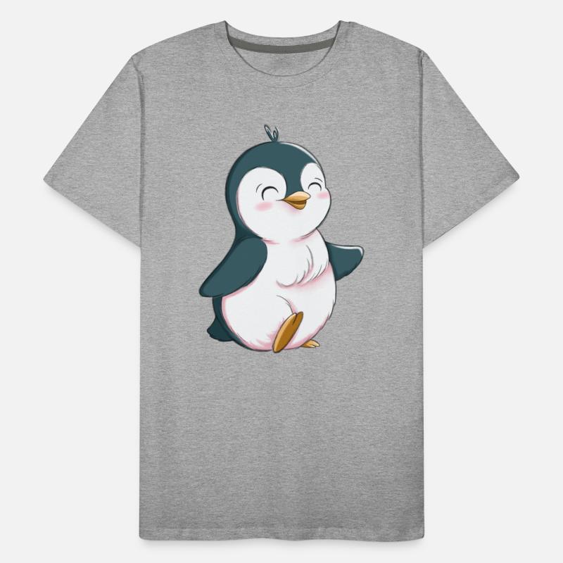 Pingouin mignon T-shirt bio Premium Homme