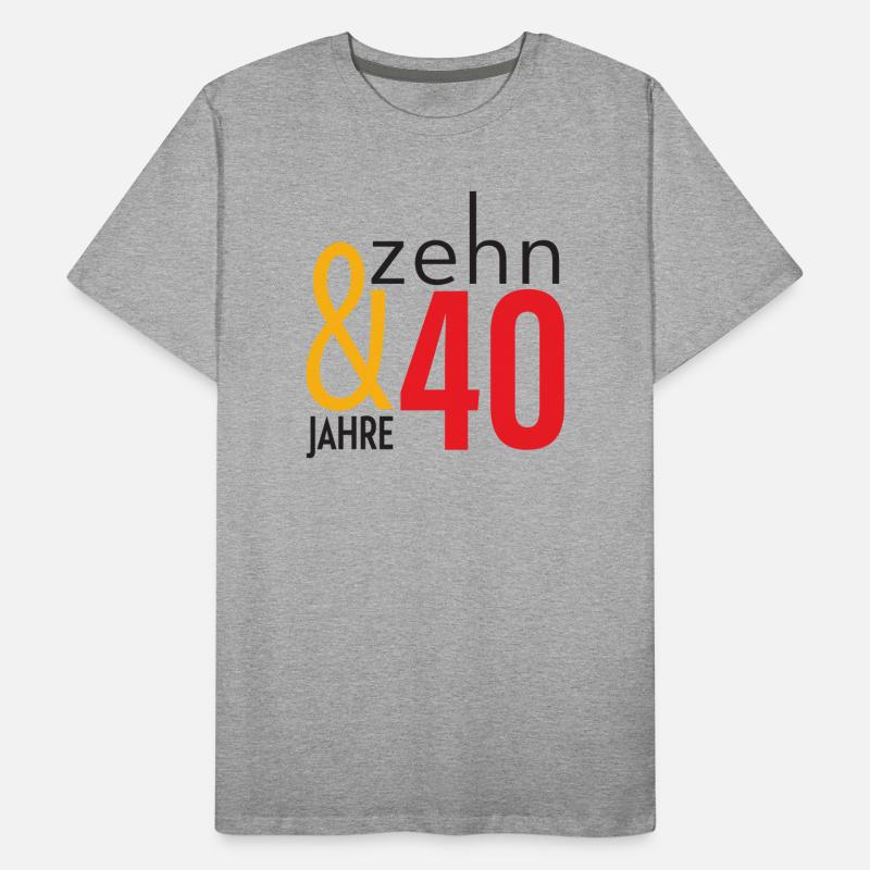 Pas 50 - quarante-dix ! T-shirt bio Premium Homme