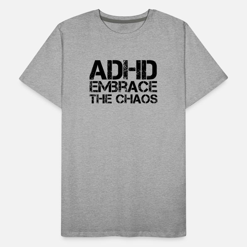 ADHD Men's Premium Organic T-Shirt