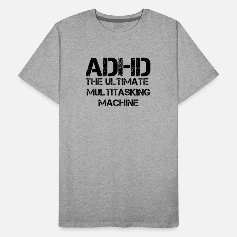 TDAH T-shirt bio Premium Homme