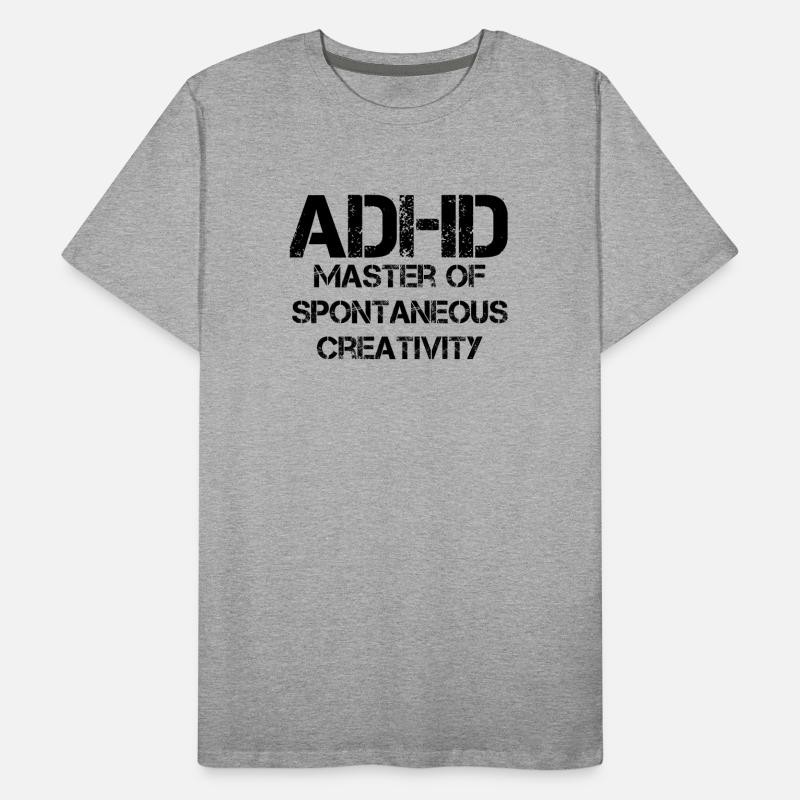 ADHD Men's Premium Organic T-Shirt