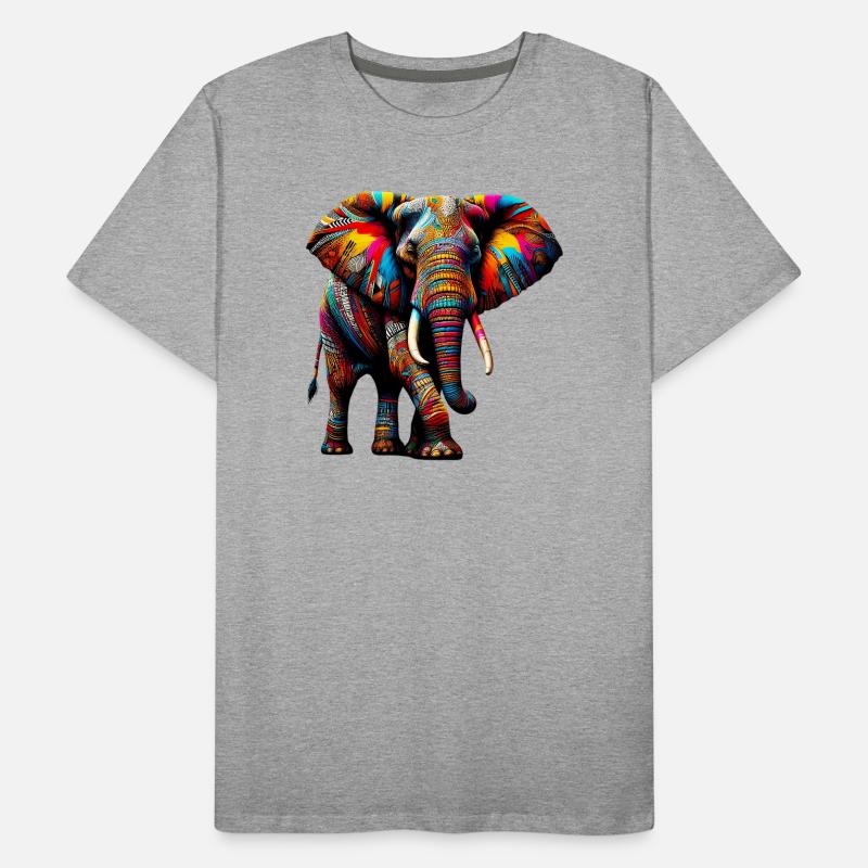 Éléphant T-shirt bio Premium Homme