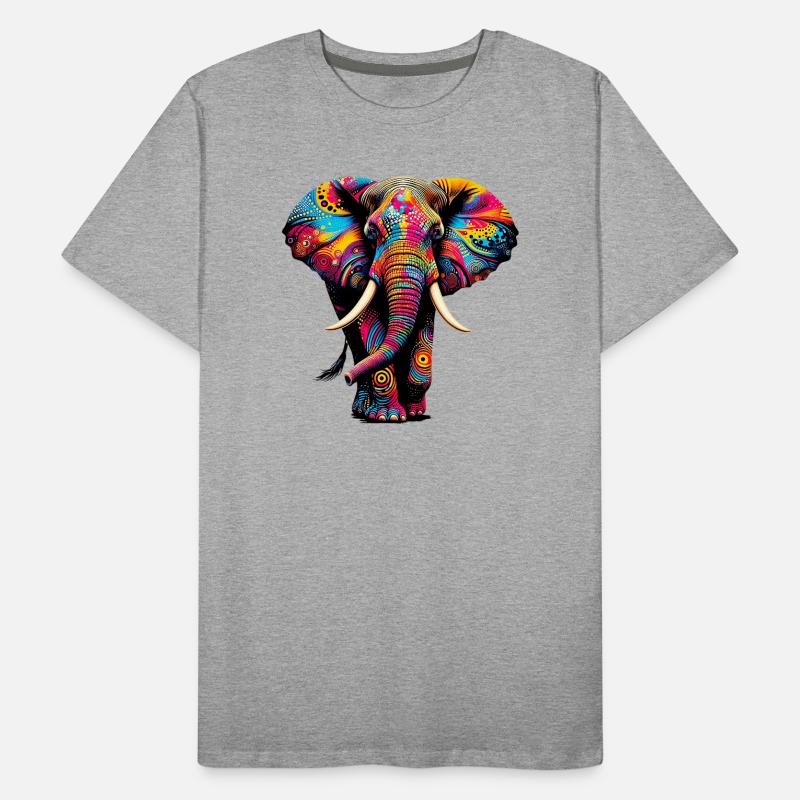 Éléphant T-shirt bio Premium Homme