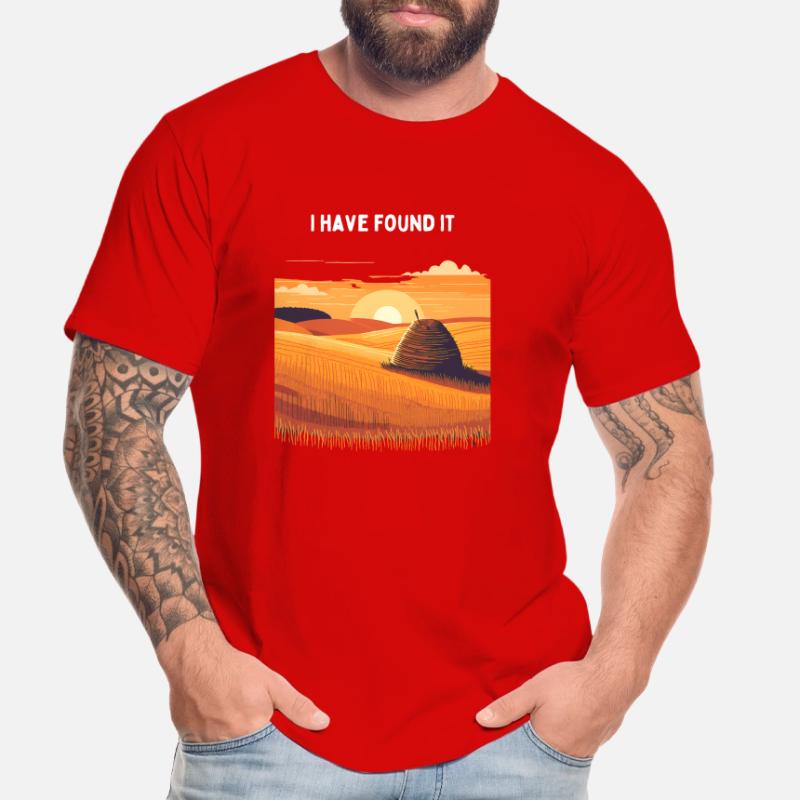 Needle in a haystack Men's Premium Organic T-Shirt