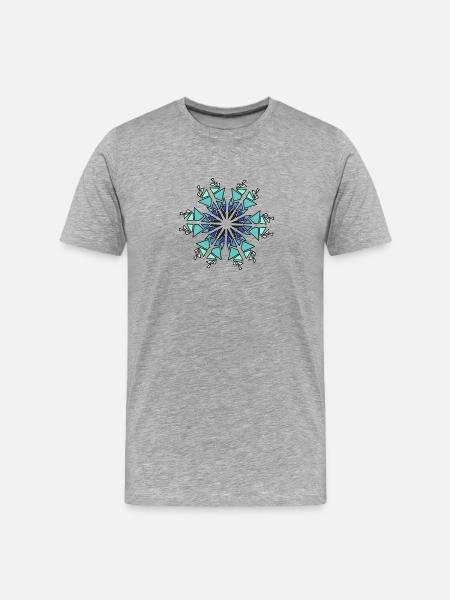 Ornament - Men's Premium Organic T-Shirt - heather grey