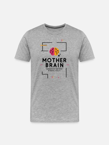 Maternité - T-shirt bio Premium Homme - gris chiné