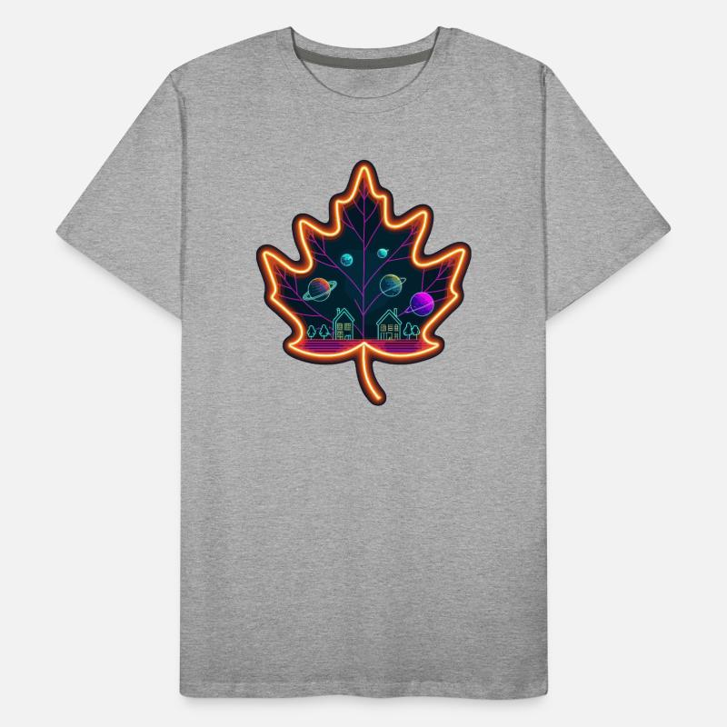 Maple leaf Men's Premium Organic T-Shirt
