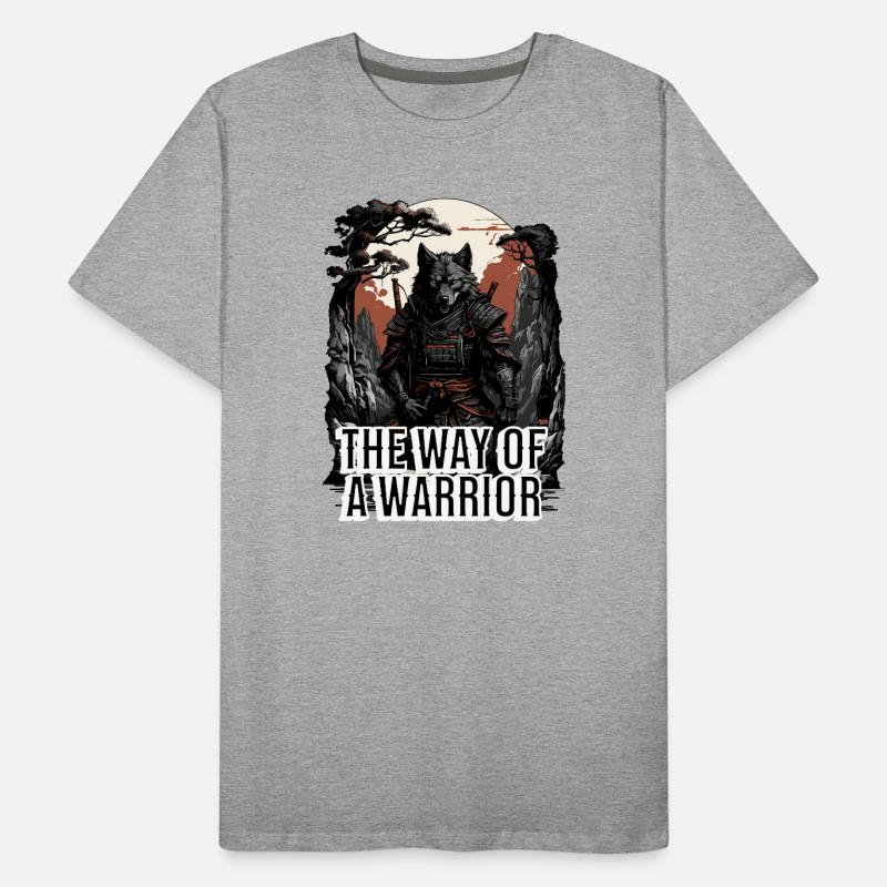 Samurai - Der Weg des Kriegers Männer Premium Bio T-Shirt