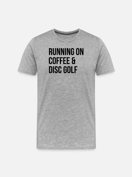 Disc Golf Disc Golf Disc Golf - T-shirt bio Premium Homme - gris chiné