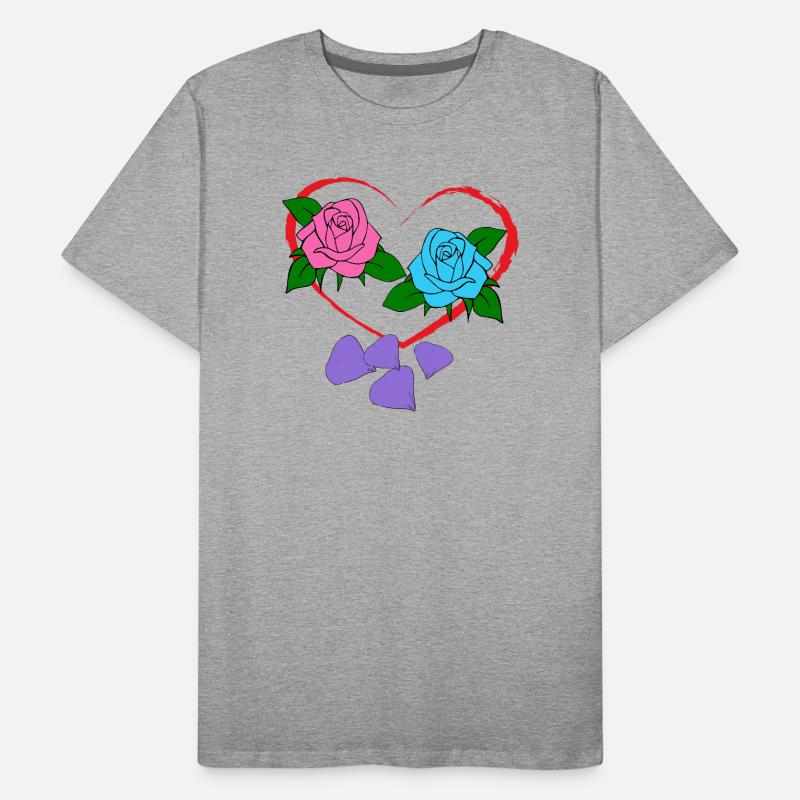 Saint-valentin T-shirt bio Premium Homme