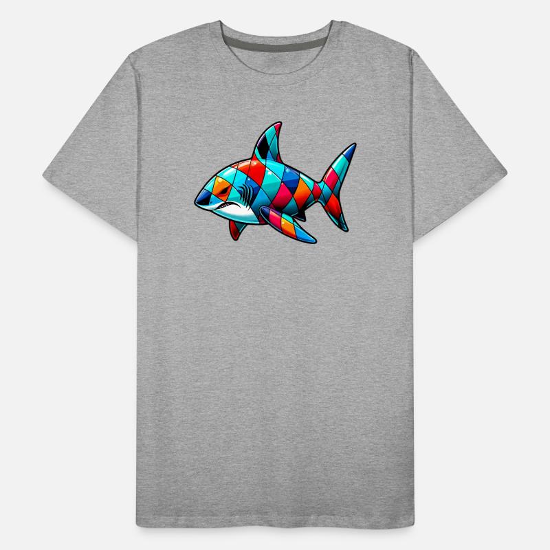 Shark Men's Premium Organic T-Shirt