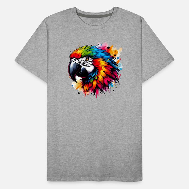 Perroquet T-shirt bio Premium Homme