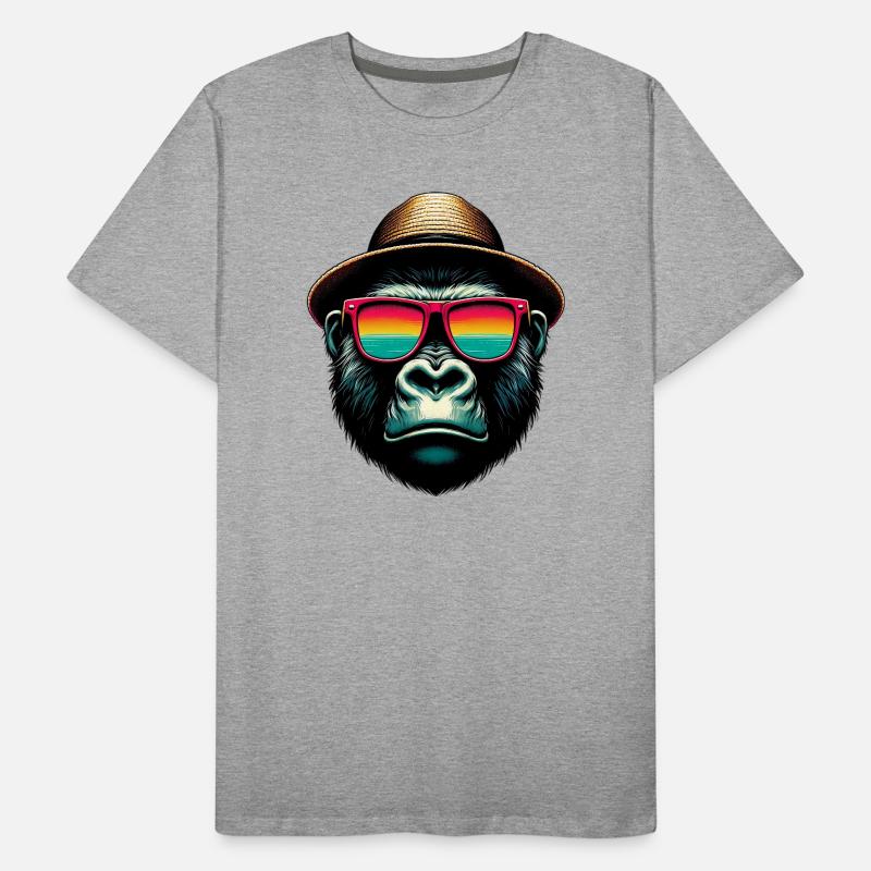 Gorille T-shirt bio Premium Homme