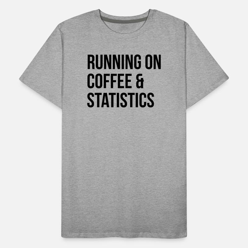 Statistics Men's Premium Organic T-Shirt