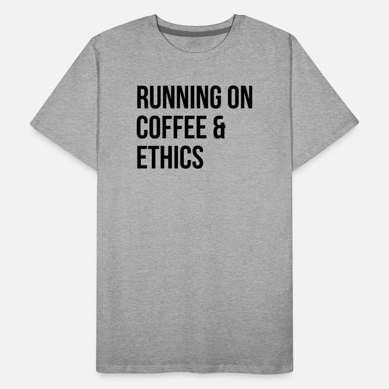 Ethik Ethik Ethik Männer Premium Bio T-Shirt