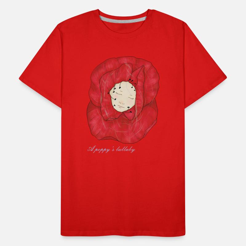 Ein einschläfernder Mohn Männer Premium Bio T-Shirt