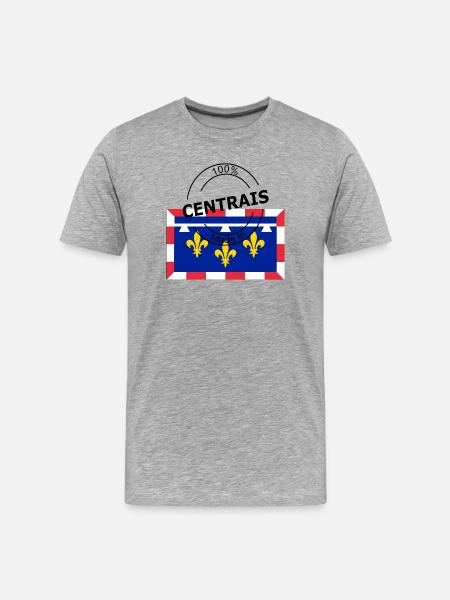 Centrais - T-shirt bio Premium Homme - gris chiné