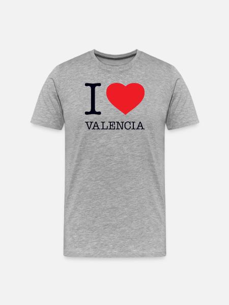 J’ADORE VALENCE - T-shirt bio Premium Homme - gris chiné