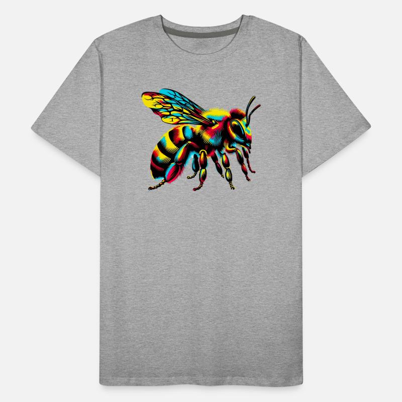 Biene Männer Premium Bio T-Shirt