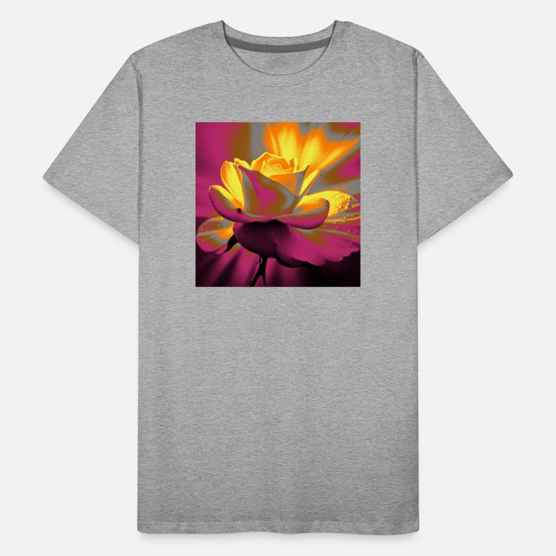 Éclat de Rose T-shirt bio Premium Homme