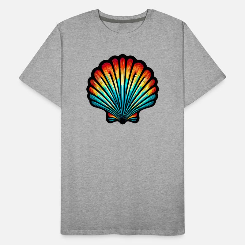 Shell Men's Premium Organic T-Shirt