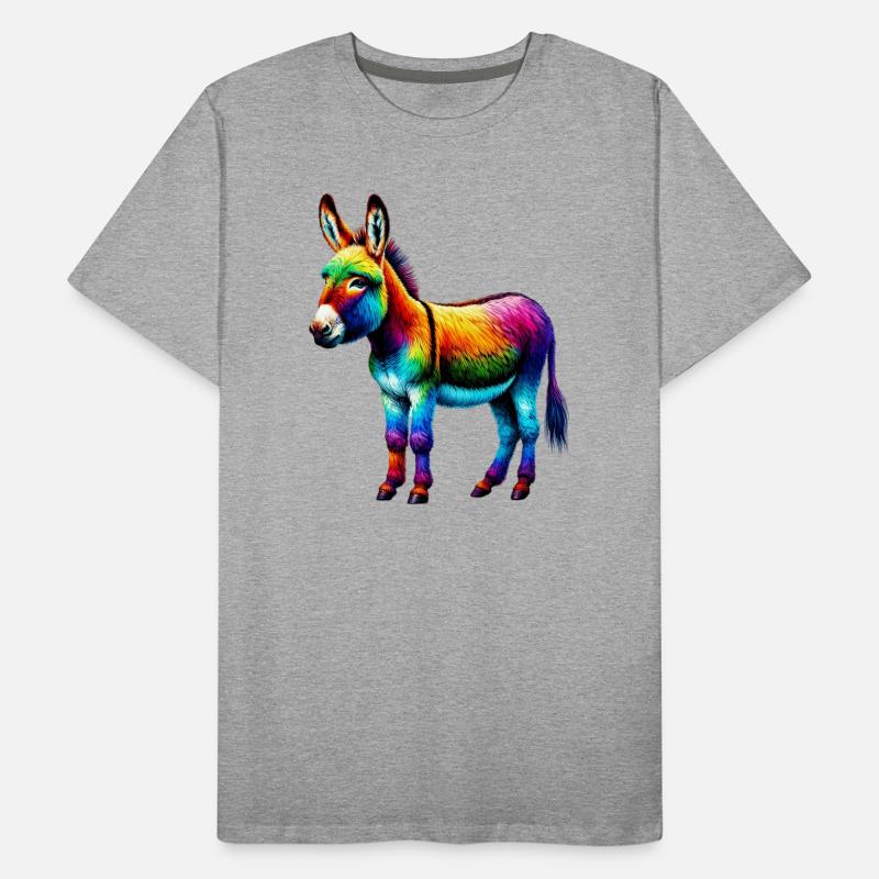 Donkey Mule Men's Premium Organic T-Shirt