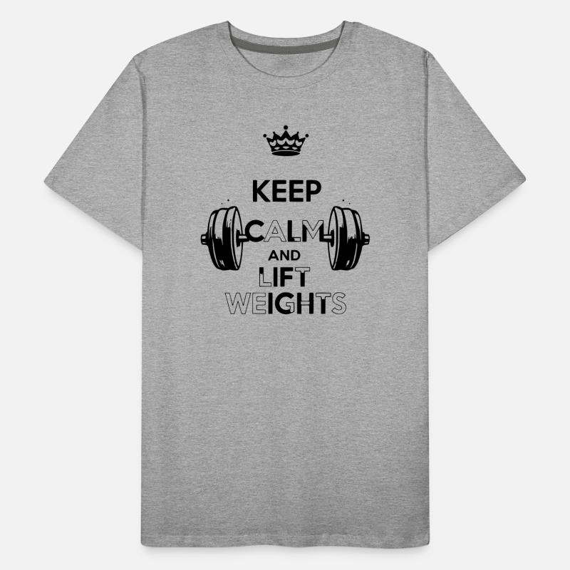 Keep Calm Men's Premium Organic T-Shirt